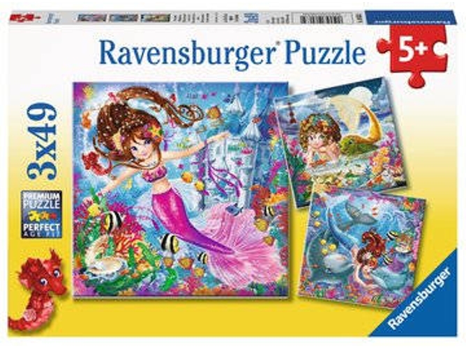 Puzzle RAVENSBURGUER Sereias (49 Piezas)