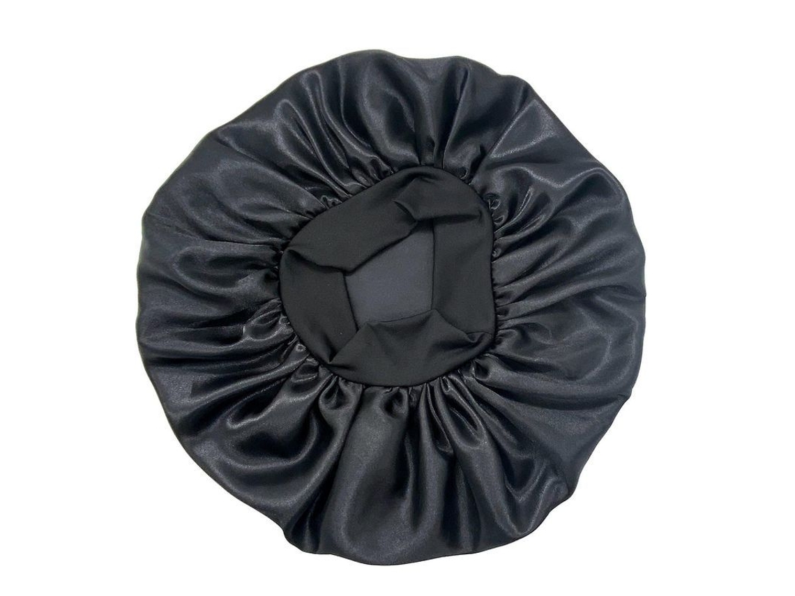 Gorro Grande De Satén, Pañuelo De Seda Para Dormir, Gorro Con Elástico Suave, Gorros Grandes