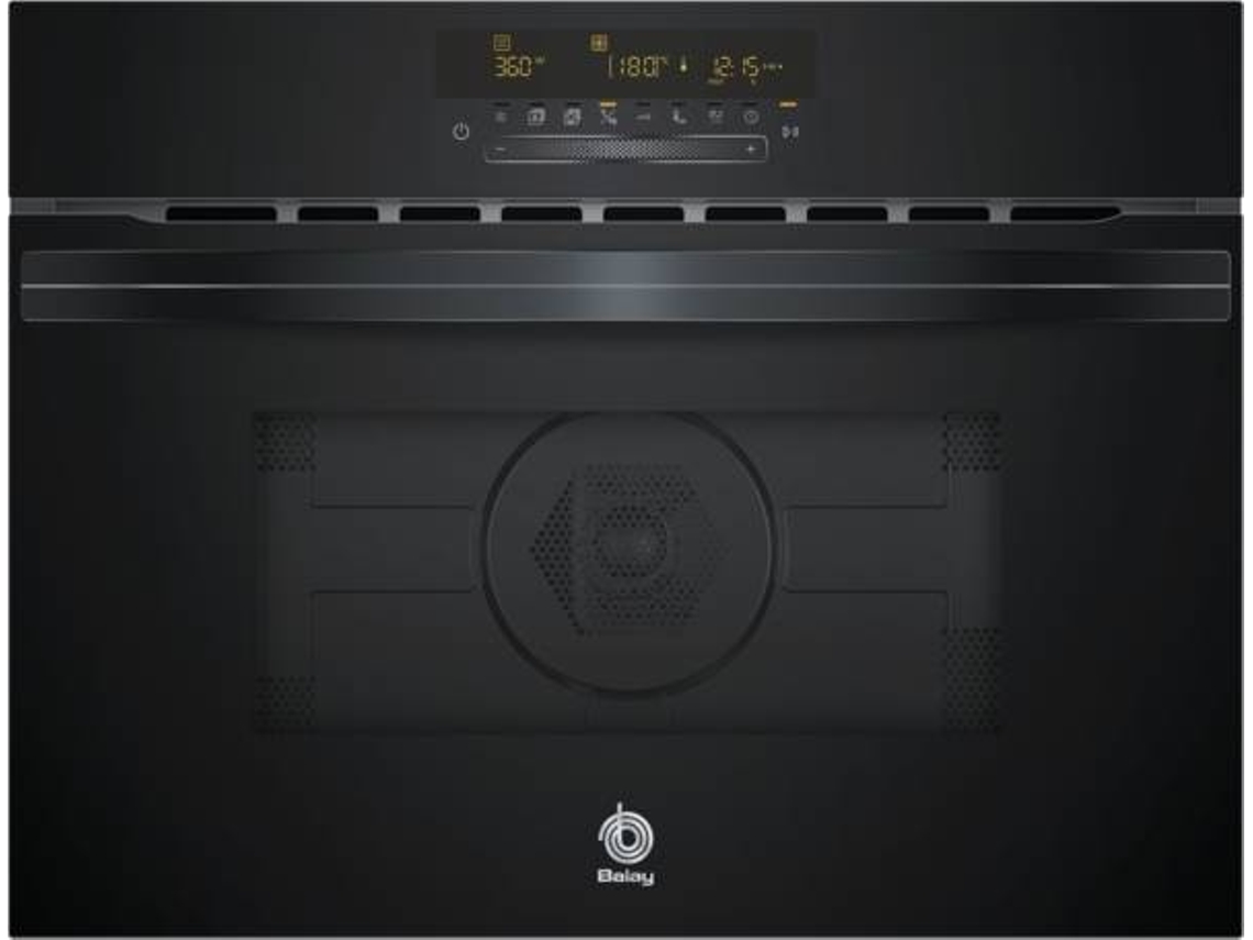 Horno Microondas Compacto BALAY 3CW5179N2 (44 L - 59.4 cm - Hidrolítico - Negro)