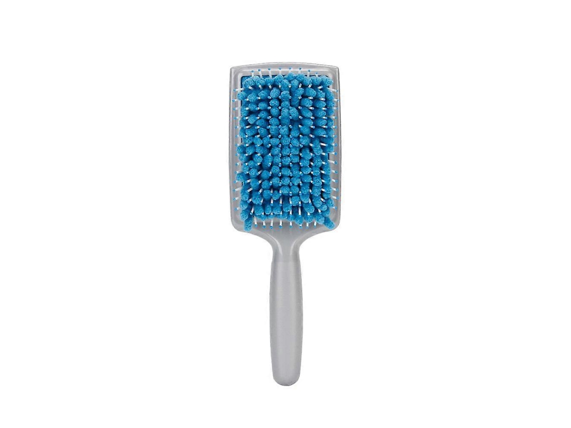 Peine absorbente de agua azul, cepillo creativo para secar el cabello, desenredante, herramienta para un secado rápido y alisado. Rosewell