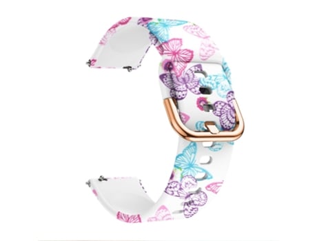 Correa de Silicona 22mm para Samsung Galaxy Watch Active - mariposa