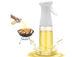 Spray De Aceite De Vidrio De 200 Ml Para Cocina, Freidora De Aire, Ensaladas, Parrilla Y Frituras - Blanco
