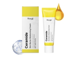 Crema hidratante con ceramidas para piel seca y sensible.