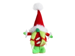 Muñeco Adorable De Enano Barbudo Verde Sin Rostro, Adorno Navideño De Pie, Decoración De Elfo, 39 Cm