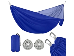 Hamacas Blancas De Camping Con Nailon Transpirable Resistente Ligera