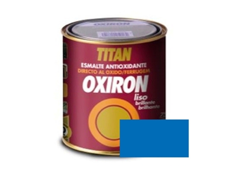 Esmalte Oxiron Liso Azul Luminoso 750Ml TITAN