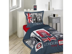 Conjunto de Edredón City London 100% Algodón 140 X 200 Cm DOUCEUR D'INTERIEUR