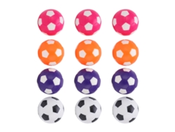 Bola De Futebol De Mesa (12 Unidades, Multicolorido)
