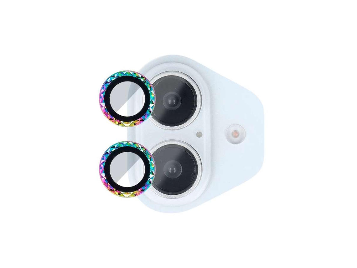 Cubre Objetivo Trenzado Iridiscente Para Iphone 16