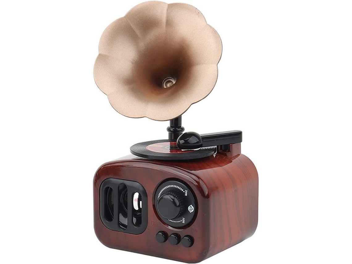 Caja De Música Fonográfica Retro, Estuche Musical Nostálgico, Decoración Clásica, Escritorio O Mesa.