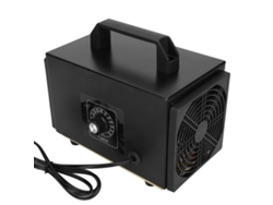 Purificador de aire portátil con generador de ozono y temporizador
