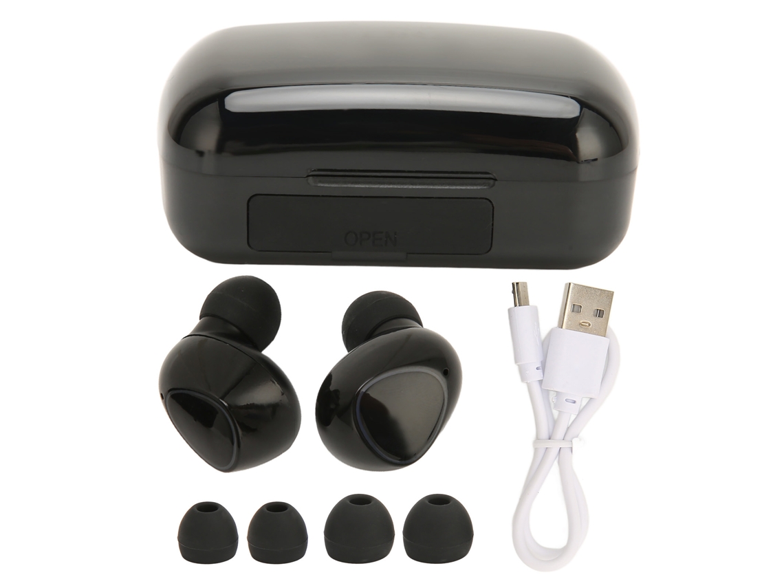 Fones De Ouvido Bluetooth Sem Fio Com Cancelamento De Ruído Ipx7 À Prova D'água Estéreo Bass Para Esportes E Dirigir