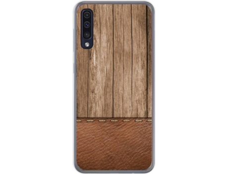 Carcasa Samsung Galaxy A50 / A50s TUMUNDOSMARTPHONE Madera 09 Multicolor