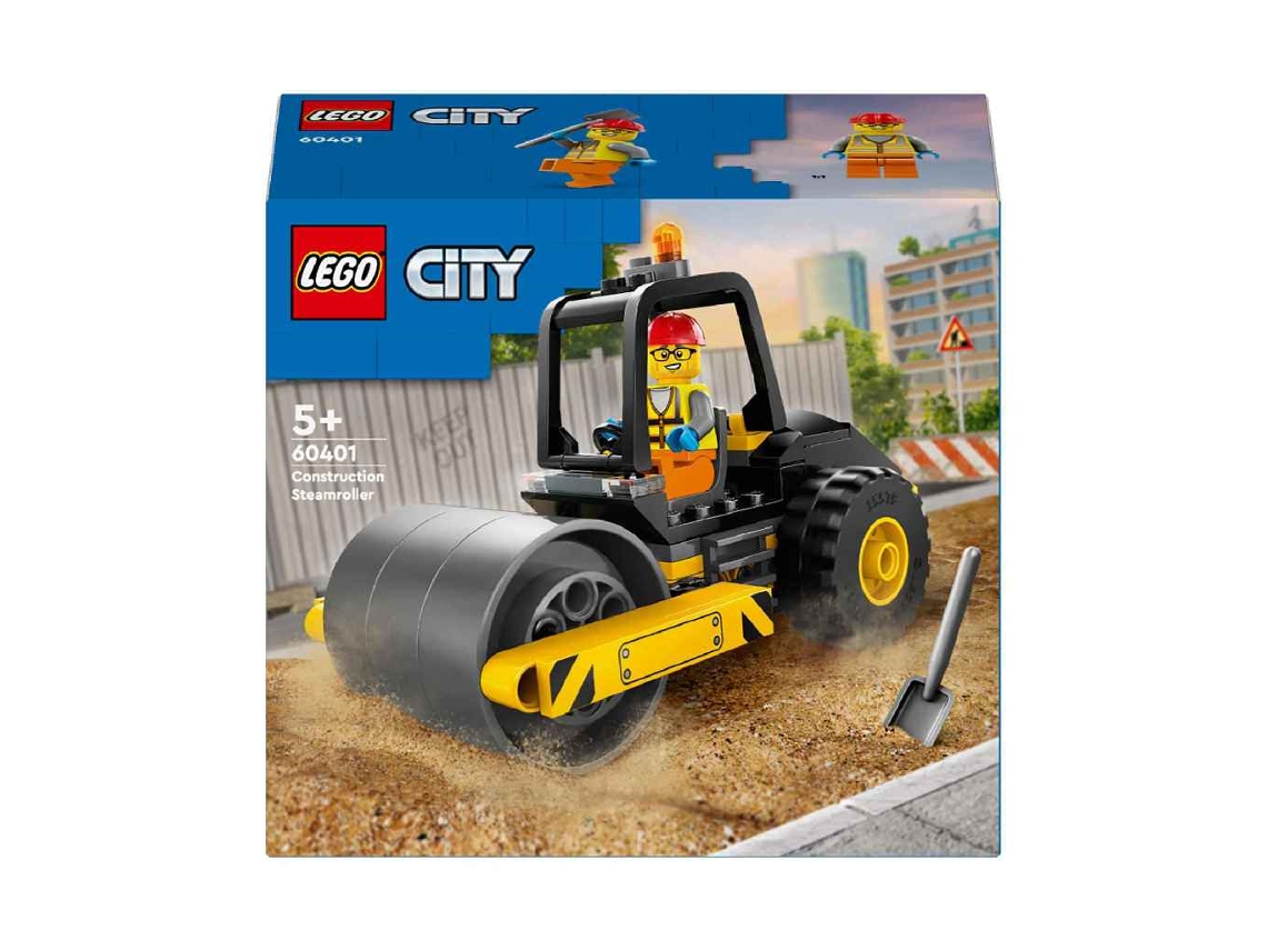 Máquina de Construção com Cilindro - 60401 LEGO-CITY 
