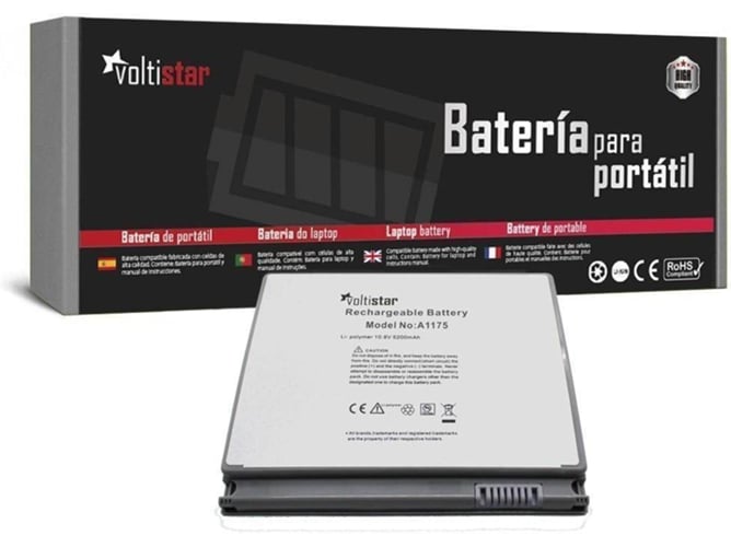 Batería para Portátil VOLTISTAR Apple Macbook Pro A1175 15 Pulgadas