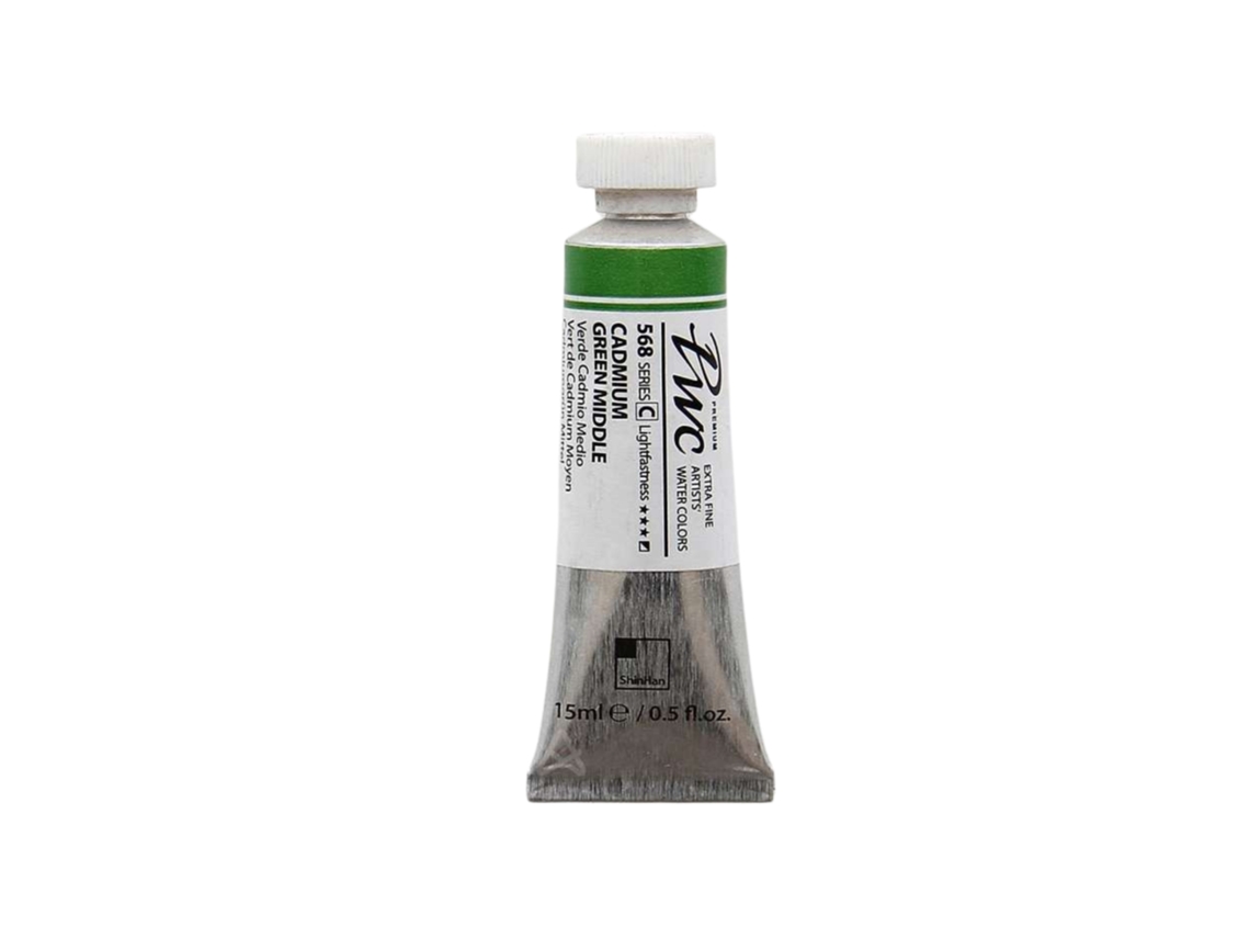 Aceite extrafino Pwc Shinhan 15 ml (naranja rojo de cadmio serie 531 C)