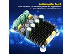 2026as-Tda7498 Placa amplificadora de potencia estéreo digital 2x100w 8-32vdc Doble canal HF20