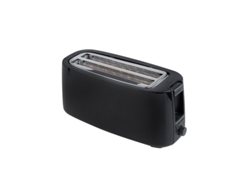 Tostadora Eléctrica Negra Küken 1400w 4 Piezas Kuken