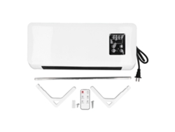 Calefactor De Aire Acondicionado Mural Con Pantalla Táctil, Modos De Calefacción Y Refrigeración Ajustables, Portátil, Enchufe Estadounidense De 110 V.