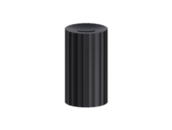 Humidificador Digitallab con simulación de llama creativa, luces de colores y humidificación por atomización ultrasónica (negro)