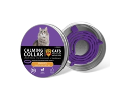 Colar Relaxante Para Gato Roxo | 30 Dias De Proteção, 38 Cm, Baixa Alergia, Uso De Ingredientes Naturais