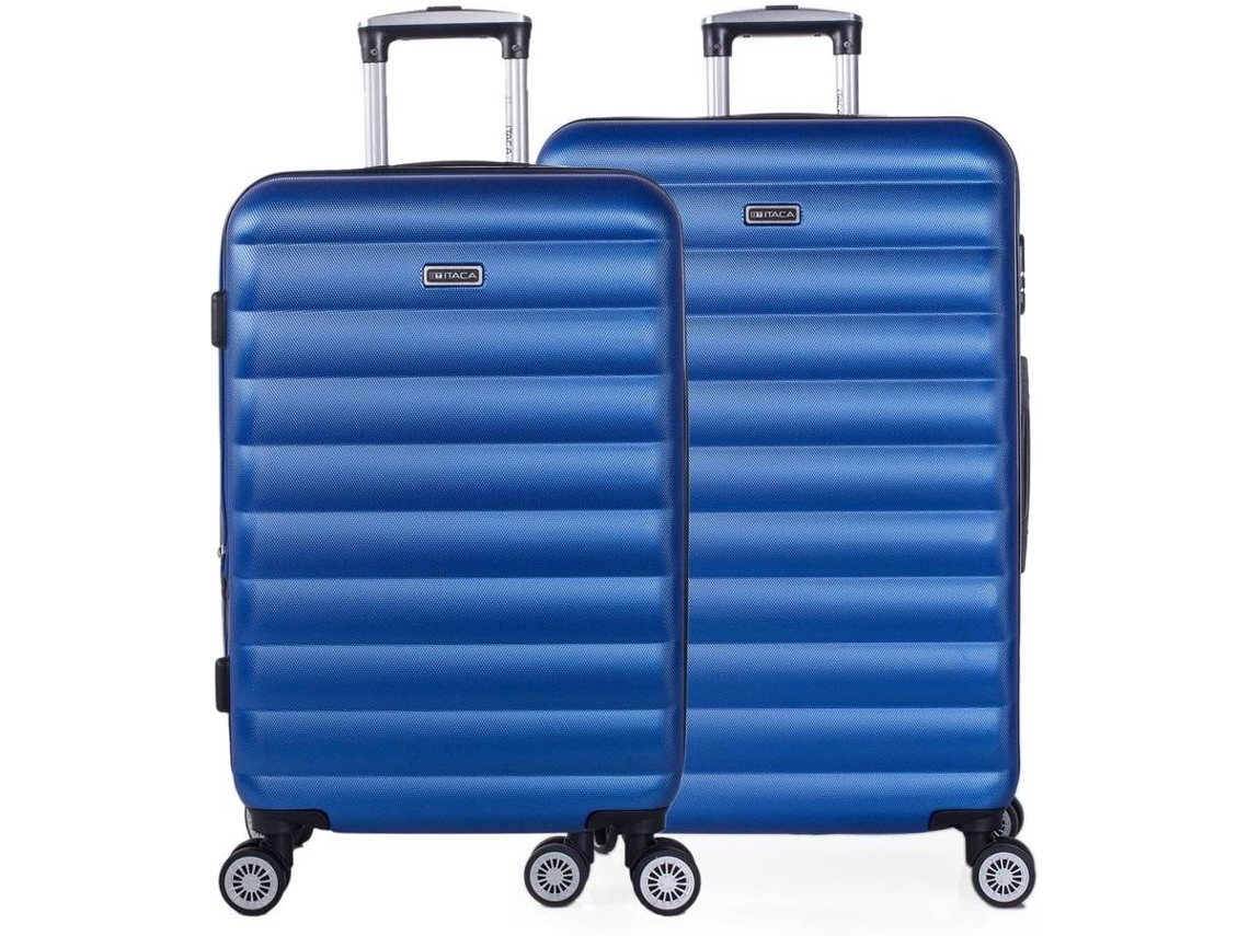 Conjunto de Maletas de Viaje ITACA ABS extensibles Azul (170 L)