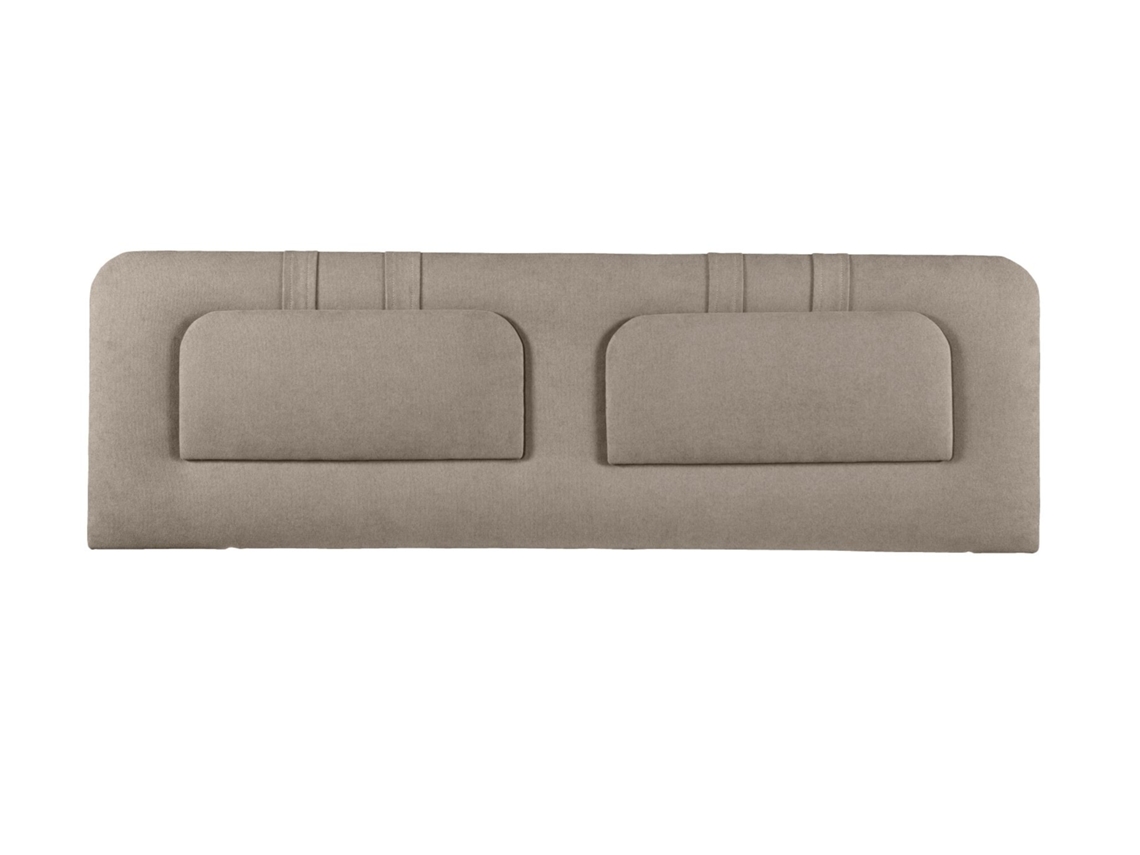Cabecero Tapizado BLUME para Cama 150 Microfibra AquaClean Beige ( 160 x 50 x 7 cm)