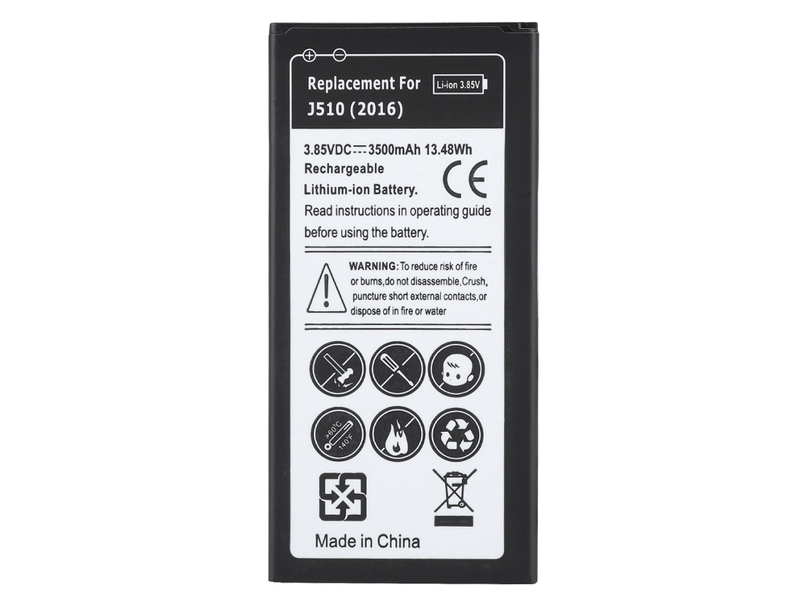 Batería De Polímero Para Teléfono Móvil Samsung 2016 Sm-j510 J510f 2200mah