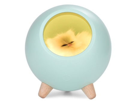 TECHKIDZ Luz de noche Sleepy Cat para niños Azul