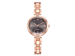 Reloj De Pulsera Rosa Para Mujer Zhoulianfa Zlf0486-c Con Movimiento De Cuarzo.