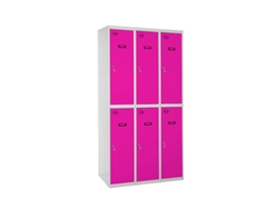Simonlocker Profesional Tandem Desmontable 3/6 300 900 Gris/Rojo SIMON RACK
