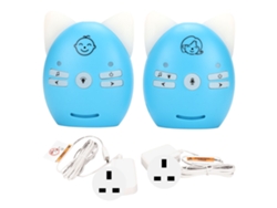 Monitor Inalámbrico Para Bebés Con Intercomunicador De Audio Bidireccional Y Luz Nocturna Para El Cuidado Infantil.