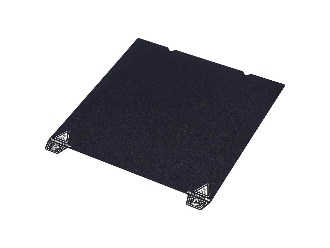Hoja Pei Texturizada De Doble Lado 235mmx235mm Con Placa De Acero Resorte Flexible Para Impresora 3d Ender 3 S1 Negro