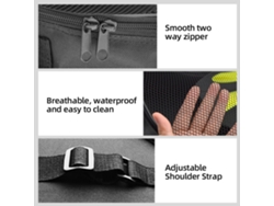 Bolsa Portátil De Pvc Para Aletas De Buceo Con Correa Protectora Para El Hombro, Ideal Para Buceo, Trajes De Buceo Y Tubos De Snorkel.