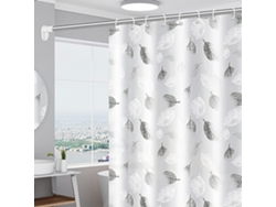 Cortinas de ducha, cortina de ducha 180x200 cm, cortina de ducha antimoho Jortmrd