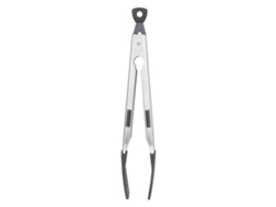 Pinzas de cocina de acero inoxidable 304 resistentes a la corrosión con revestimiento antideslizante para barbacoas, restaurantes y hornos.
