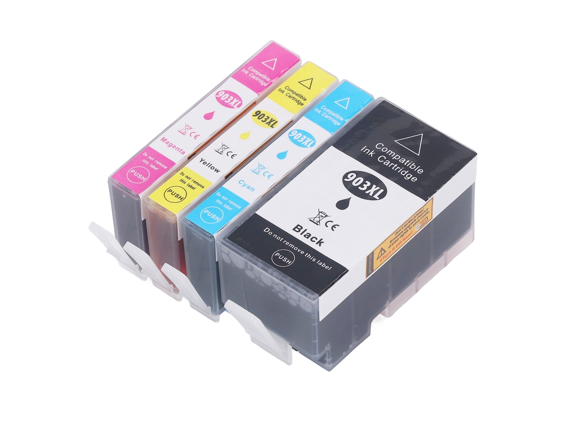Cartucho De Tinta De 4 Colores Para Officejet Pro: Negro, Cian, Magenta Y Amarillo.