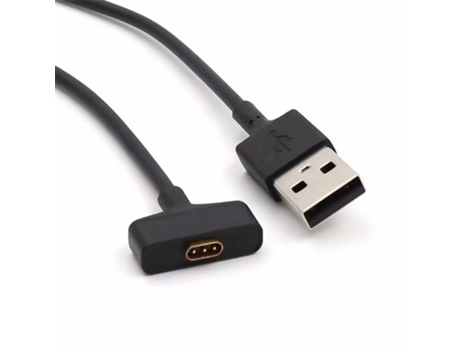 Cargador USB para FITBIT Ionic Wristband Fitness Activity Tracker Sync Cable Negro