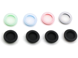 Cubiertas antideslizantes de silicona para botones de control, cubiertas de silicona para joysticks analógicos, 2 piezas de cubiertas Gokoco