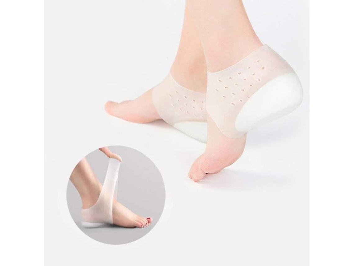 Plantilla Invisible De Silicona De Altura Media (2-5 Cm) Para Hombre Y Mujer, Tallas 40-46.