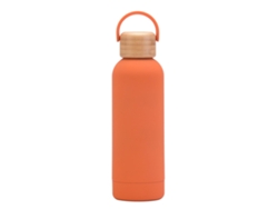 Botella termo de acero inoxidable de 500ml con boquilla y pajita. NEVEANCE