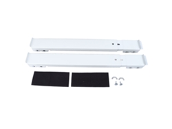 Soporte Móvil Extensible Para Electrodomésticos Con Ruedas, 24 Rodamientos, Alta Resistencia (300 Kg), Color Blanco.