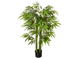Planta artificial EOOCOO (bambú, 140 cm, 780 hojas)
