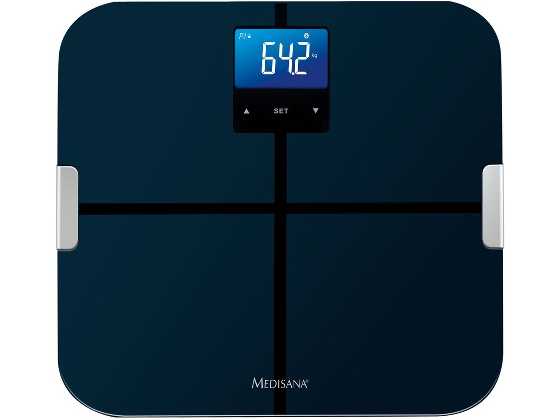 Báscula digital medisana BS 440 connect, vidrio templado, análisis corporal completo