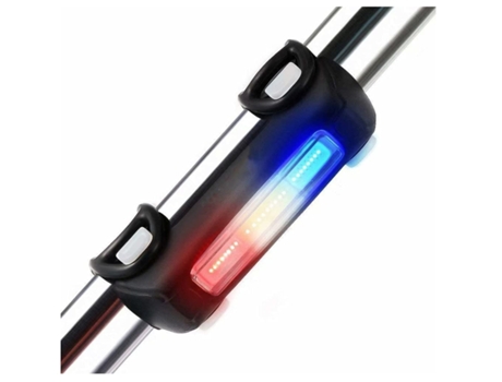 Accesorios para bicicletas Las luces traseras para bicicletas se adaptan a cualquier bicicleta de carretera/casco 7 modos de luz con Ve-Black ENZONS