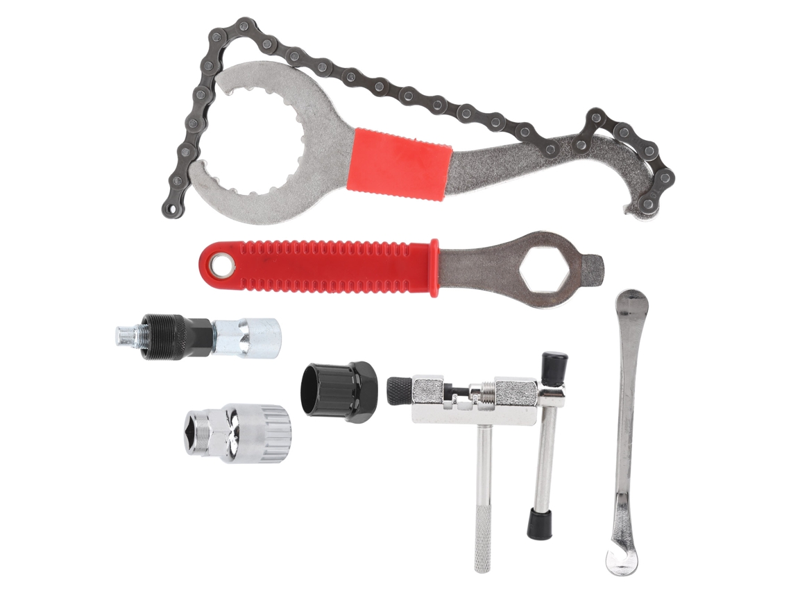 Kit De Herramientas Para Desmontar Y Mantener El Manillar De La Bicicleta, Con 7 Piezas Multifuncionales.