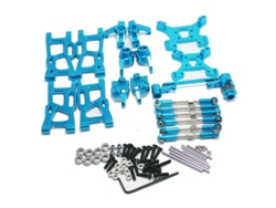 Azulwltoys 144001 144010 124019 124017 124018 1/14 Metal Mejora Brazo Oscilante Dirección Asiento Rueda Trasera Asiento C Piezas De Coche Rc