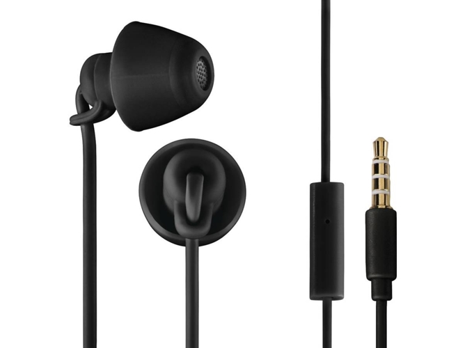 Auriculares con Cable THOMSON Ear3008 (In Ear - Micrófono - Noise Cancelling - Negro)