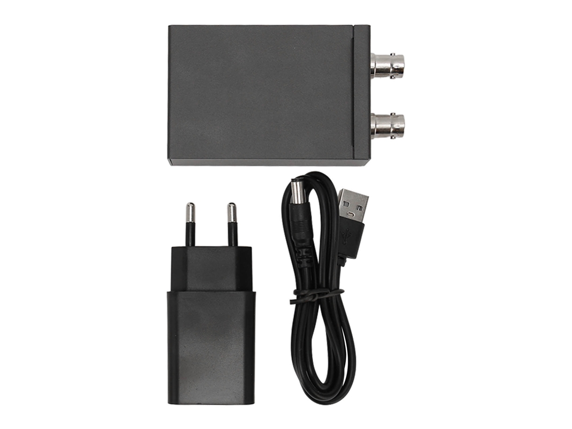 Convertidor De Interfaz Multimedia Sdi A Hd Con Detección Automática De Formato E Incrustador De Audio Estéreo, Enchufe Europeo.