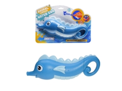 Pistola De Agua Infantil Animada Niños Bebés Verano Playa Piscina Juguete Azul 3